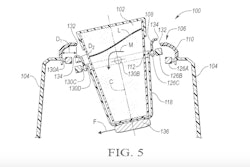 Ford’s new cup holder design was recently published by the U.S. Patent Office.