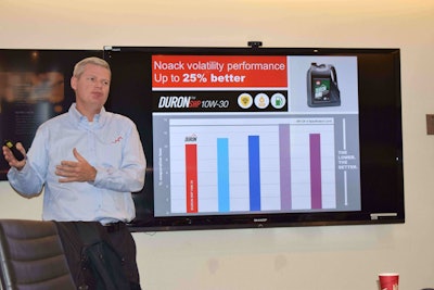 “We’ve reinforced tough,” says John Pettingill, product specialist. “We have tested tough in the lab” and “the toughest of extreme loads,” he says. Pettingill spoke to industry press last week at the company’s headquarters near Toronto, Canada.