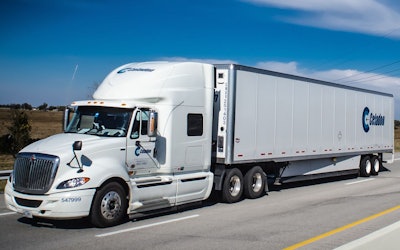 Celadon Group semi truck