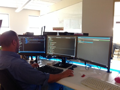 Dan Kaufman, director of development at Fleetworthy Solutions, is working on new updates to the company’s web portal that gives fleets visibility to compliance metrics.