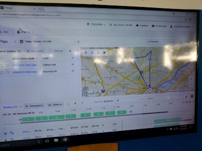 The Hershey Company uses Telogis Route to optimize its daily sales routes.
