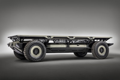 The Silent Utility Rover Universal Superstructure (SURUS) platform is a flexible fuel cell electric...
