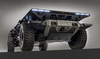 The Silent Utility Rover Universal Superstructure (SURUS) platform is a flexible fuel cell electric...