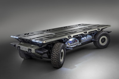 The Silent Utility Rover Universal Superstructure (SURUS) platform is a flexible fuel cell electric...