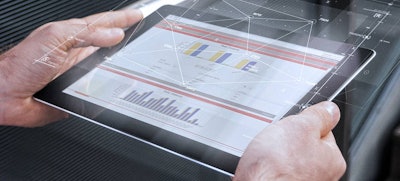 Transportation companies using tablet