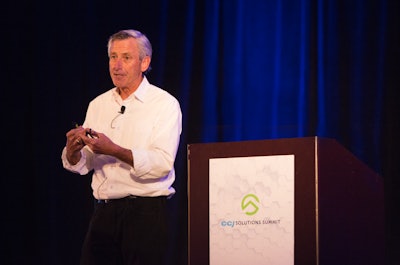 Jim Donald, former CEO of retail businesses, spoke during the CCJ Solutions Summit. Photo by Ian Holl