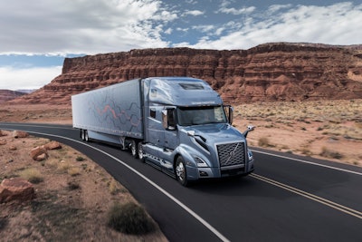 The Volvo VNL is one of four Volvo truck models included in two recalls that were prompted by transmission issues.