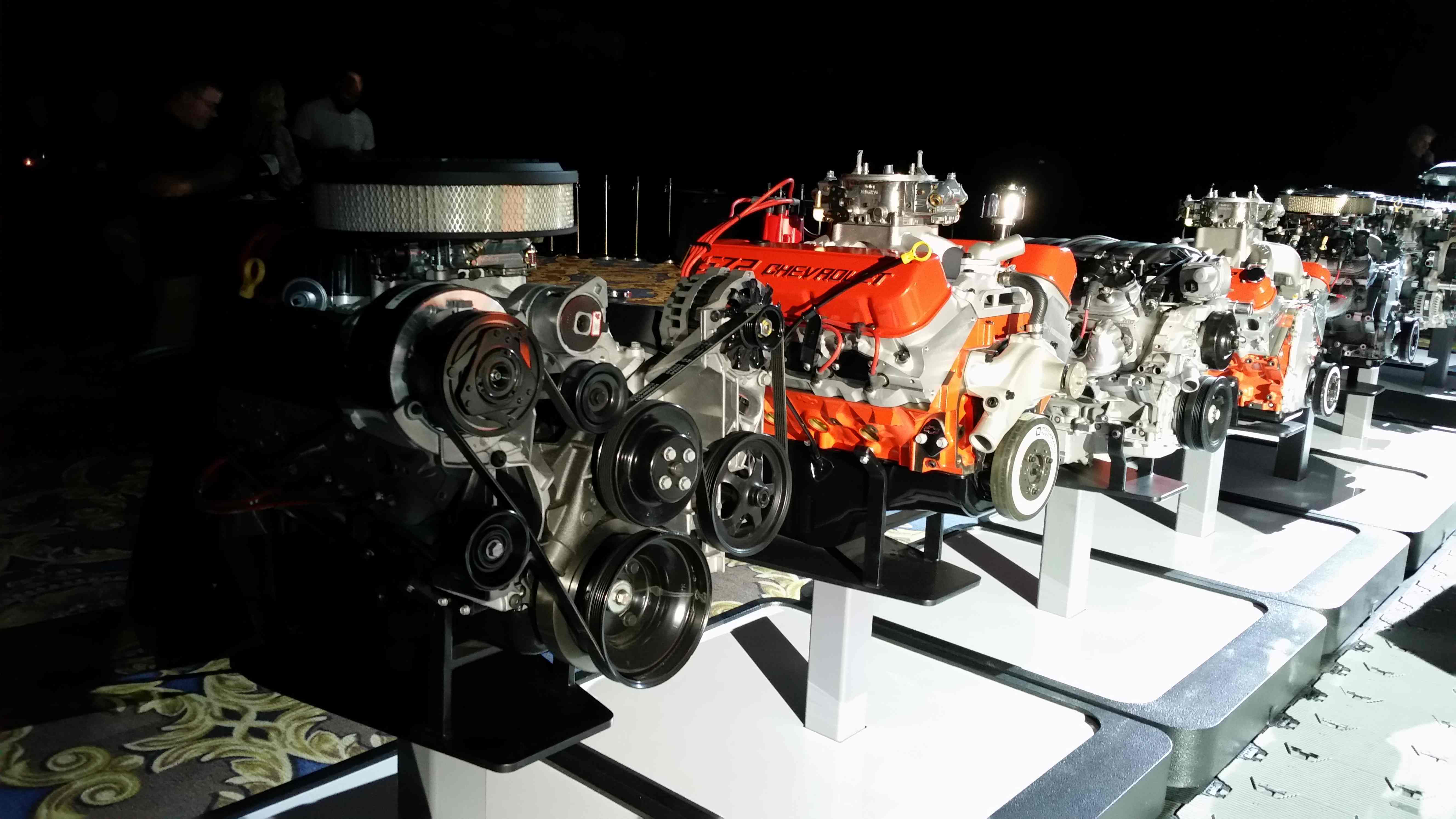 Chevy crate engines at SEMA