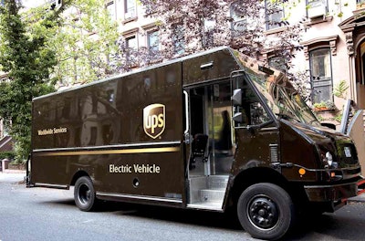 Ups Electric Van