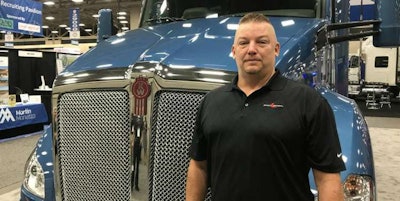 U.S. Army veteran Gregg Softy was named the winner winner of this year’s Transition Trucking award. He was awarded with a new Kenworth T680.