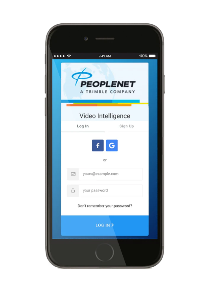 Formation Peoplenet PeopleNet releases app for Video Intelligence platform | Commerical ...