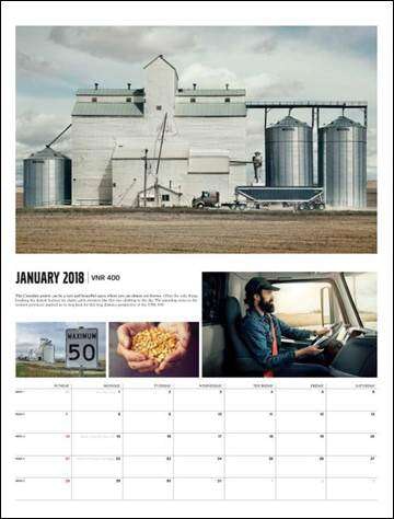 Volvo Trucks 2018 Calendar