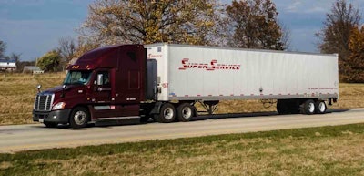 Super Service announced it is increasing driver pay by 4 cents-per-mile for OTR drivers and by 2 cents-per-mile for students and regional drivers.