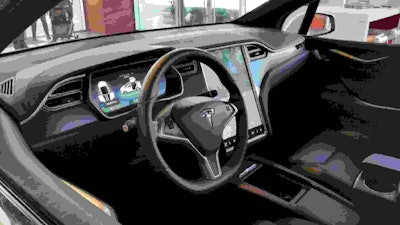 Model X interior