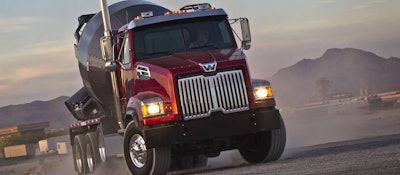 Western Star 4700SB Mixer