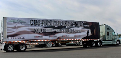 Drivers for COTC can schedule home time by using the company’s mobile app.