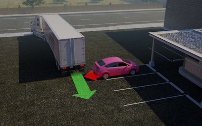 John Doe backed his tractor-trailer blindly to the left and into the restaurant parking lot, where he rear-ended a departing customer. Was this a preventable accident?