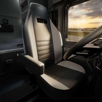 Sears Seating in Mack Anthem Truck