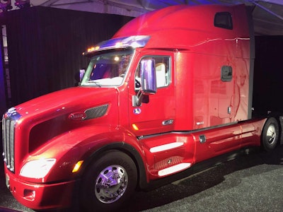 Peterbilt has 2,500 orders for the Model 579 UltraLoft tractor with production set to begin in July.