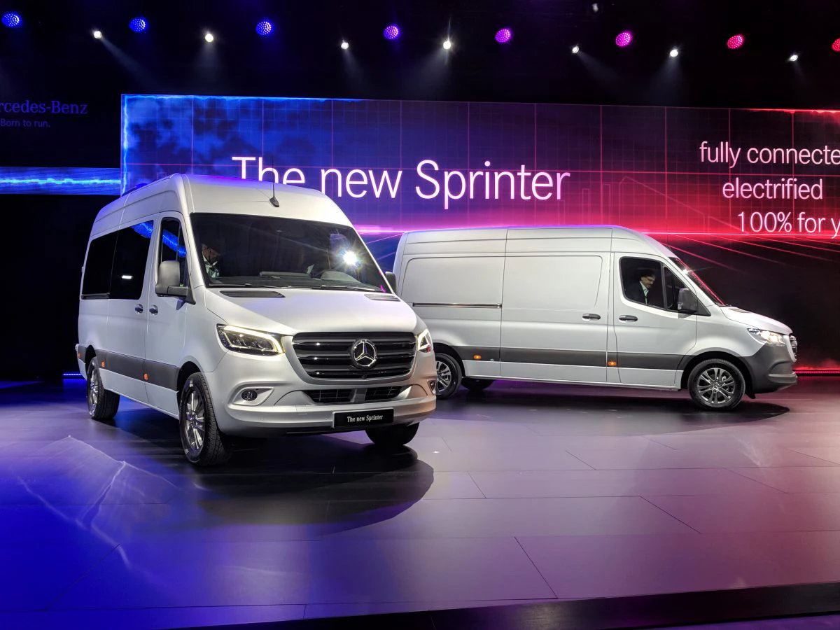 Mercedes-Benz all-new Sprinter offers gas option, targets future of ...