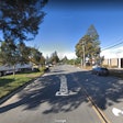 Google Earth image of Reamwood Avenue in Sunnyvale, Calif. where the latest footage of the Tesla Semi was shot.