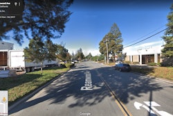 Google Earth image of Reamwood Avenue in Sunnyvale, Calif. where the latest footage of the Tesla Semi was shot.