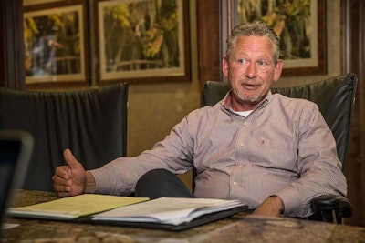 Ty Sherman, chief financial officer of Oakley Transport. Photo by Steven Diaz, courtesy of SmartDrive.