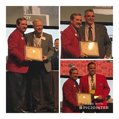 TMC General Chairman Glen McDonald is pictured with Paul Menig, Jeff Harris and Todd Cotier.