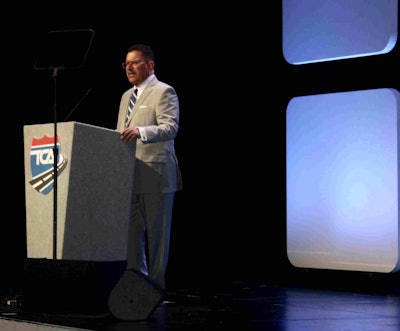 FMCSA Administrator Ray Martinez spoke to the Truckload Carriers Association members Mar. 26