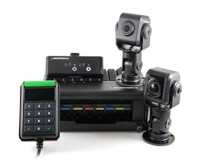 The hardware for SmartDrive’s next-generation SR4 platform is able to support up to nine cameras and new machine vision technologies. Photo courtesy of SmartDrive.