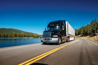 Mack Trucks and Telogis were offering a free 30-day trial of Mack Fleet Management Services with Telogis Fleet. As with Volvo, Telogis has a connectivity agreement with Mack, allowing the telematics service provider to use data from Mack’s factory-installed telematics device to deliver on a variety of management applications, including electronic logs.