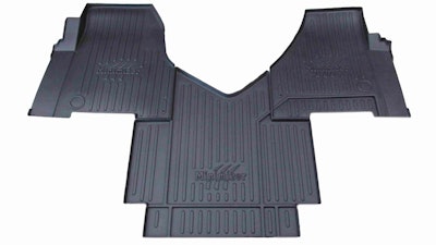 Minimizer floor mats for Freightliner Cascadia