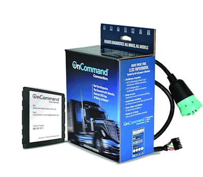 Navistar is converging its connected vehicle technologies, including OnCommand Connection, with Volkswagen’s global connected vehicle platform from Rio, beginning with a common in-cab hardware device.