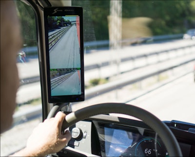 Stoneridge has requested an exemption to allow carriers to use its MirrorEye Camera Monitor System instead of conventional mirrors on trucks.