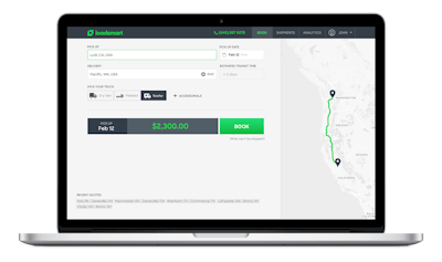 LoadSmart developed algorithms that predict rates to offer shippers instant booking options for their freight.