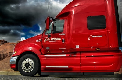 U.S. Xpress semi truck