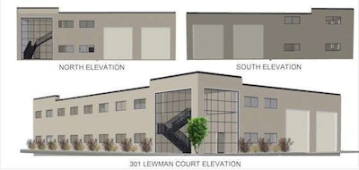 Renderings for the new Mister “P” Express driver training facility. (Image Courtesy of Tony Romeo/Romeo and Company)