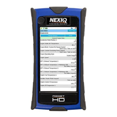 Nexiq Pocket HD handheld scan tool