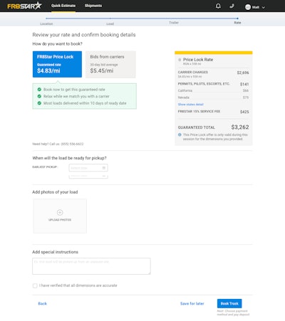 FR8Star screenshot view