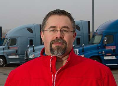 Truck driver from Werner Enterprises