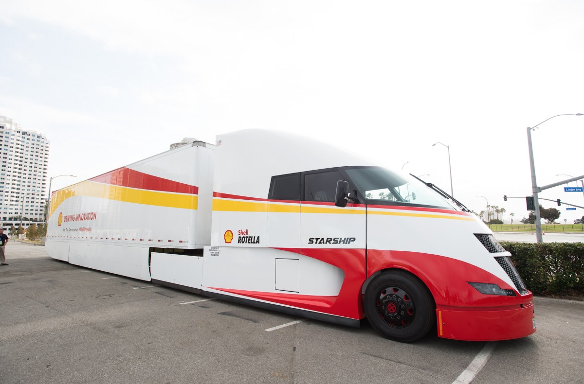Shell Starship truck pushes bounds of freight efficiency | Commercial ...