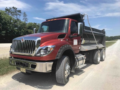 International HV Series Truck