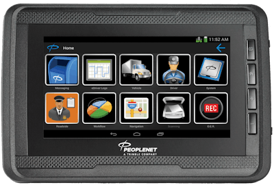 PeopleNet screenshot on mobile device