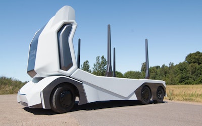 Electric and Autonomous Logging Truck