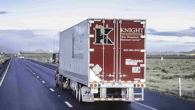 Knight-Swift Transportation Truck and Trailer