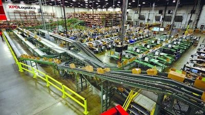 With more than 100 warehouses and last-mile hubs in its network, XPO Logistics can stage goods within two days of 95 percent of the U.S. population.