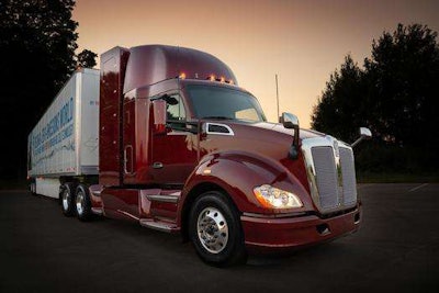 Kenworth truck with Toyota Fuel Cell