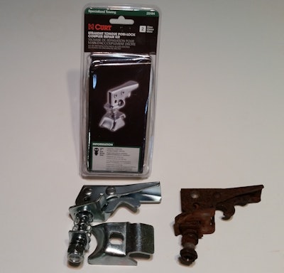 Curt repair kit did the trick! Old latch on the right was way past its prime.