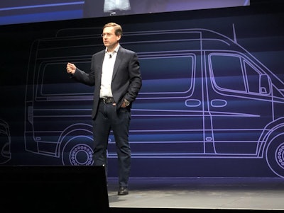 David Clark, Amazon’s senior vice president of worldwide operations, said the e-commerce giant will increase its initial order of 5,000 Sprinters to 20,000 units to serve its new Delivery Service Partners program.