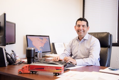 Don Digby Jr., president of Navajo Express